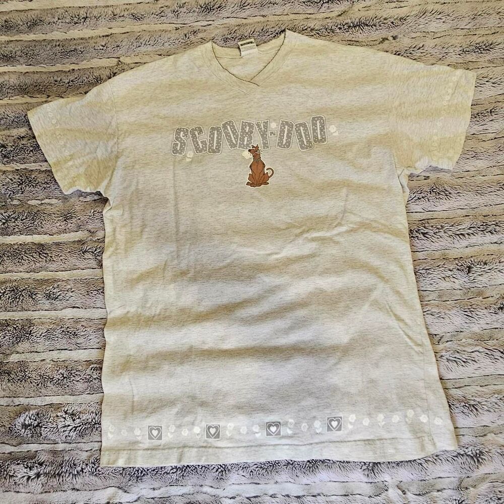 Unbranded Men's Grey and White T-shirt
